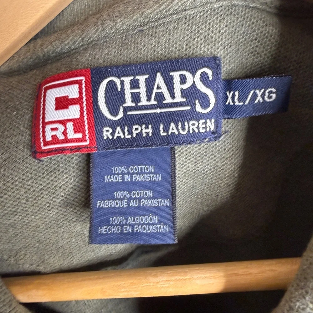 Ralph Lauren Chaps Men's Olive Polo Shirt XL